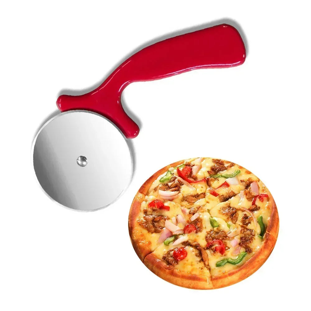 Pizzaschneider aus Edelstahl – Präzises Schneiden für Pizza, Kuchen und Gebäck