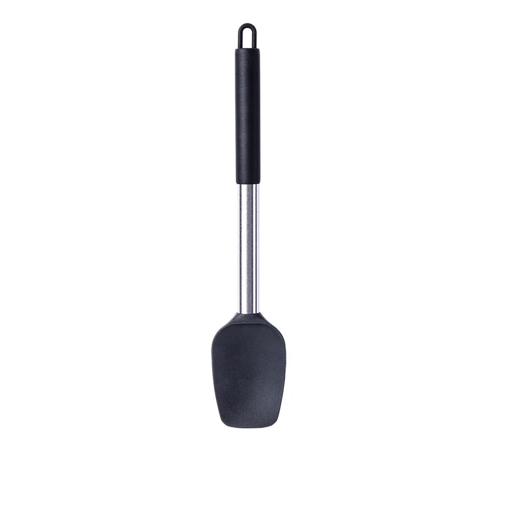 Silikon Küchenutensil – Hitzebeständiger Pfannenwender, Suppenlöffel, Schaufel & Pasta-Sieb