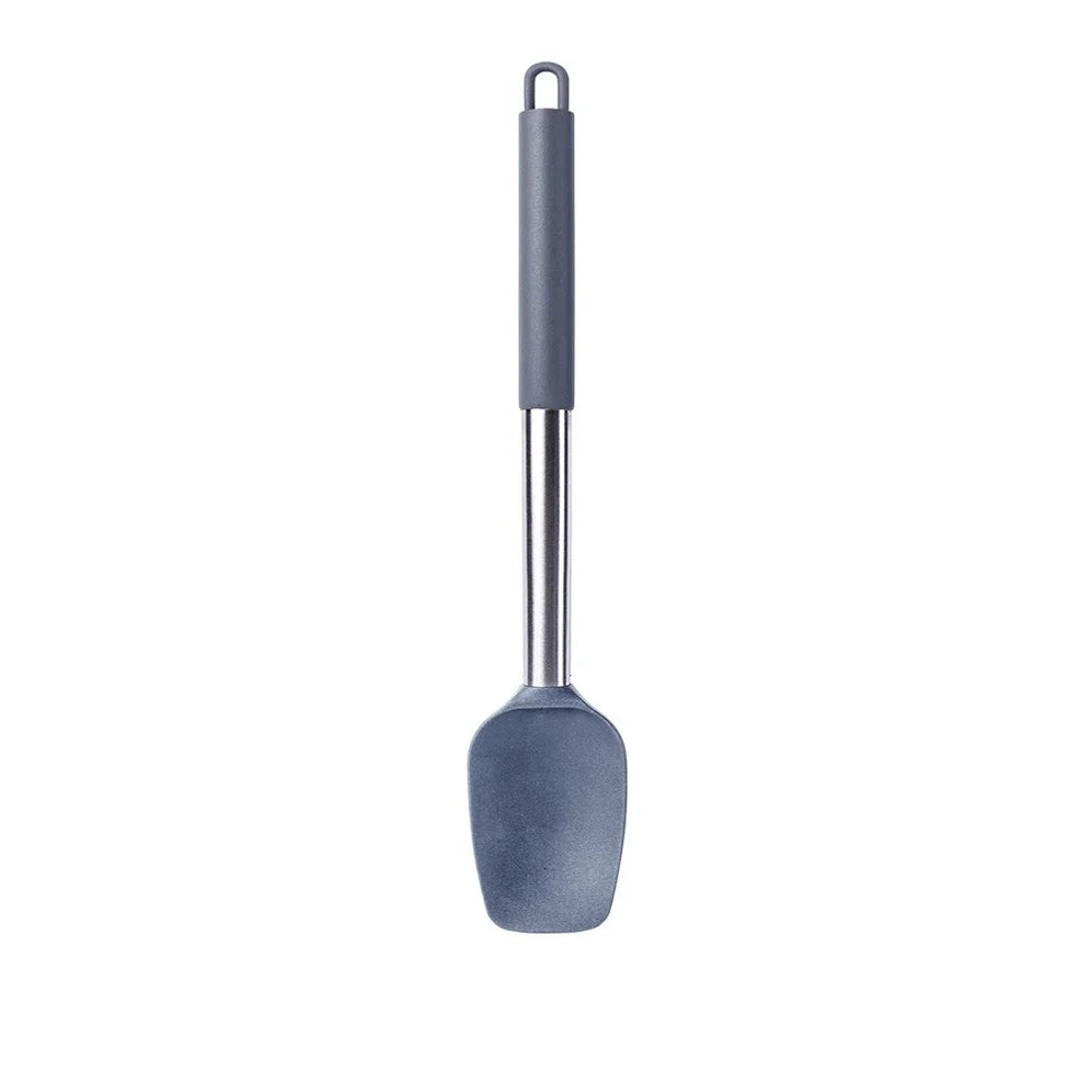 Silikon Küchenutensil – Hitzebeständiger Pfannenwender, Suppenlöffel, Schaufel & Pasta-Sieb