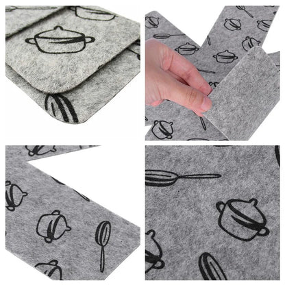 Pfannenschutz-Pads (1/3 Stück) – Antihaft & Kratzschutz